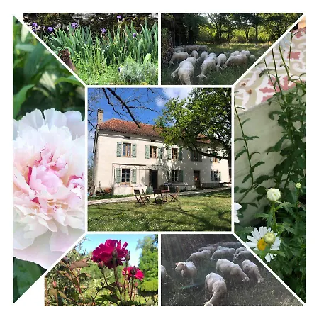 Mas D'aubrac לינה וארוחת בוקר Limogne-en-Quercy